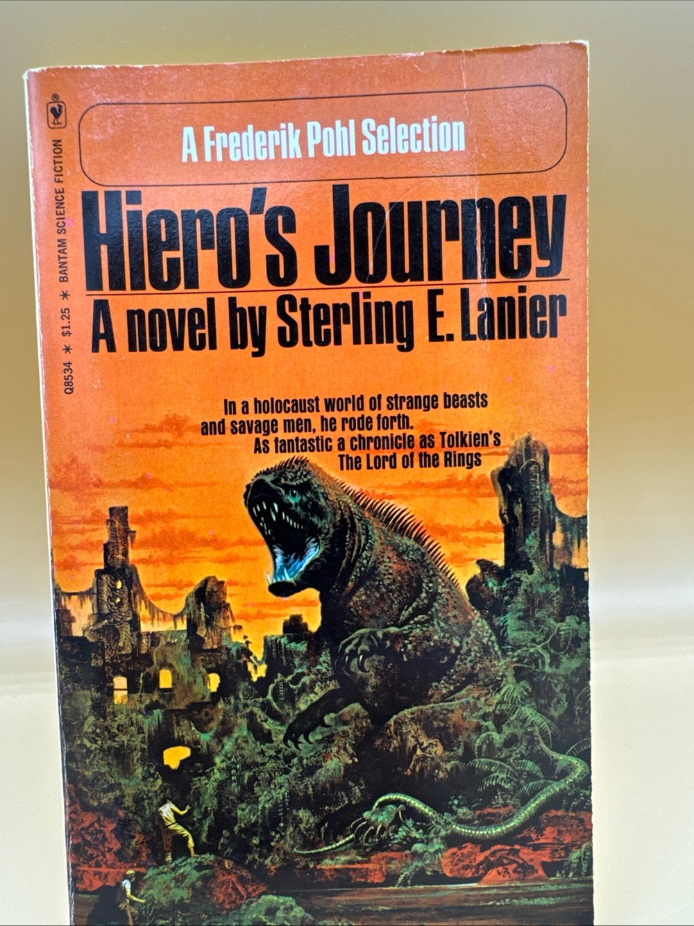 Hiero's Journey Sterling E. Lanier 1974 PB 1st Printing Vintage Fantasy SF D&D